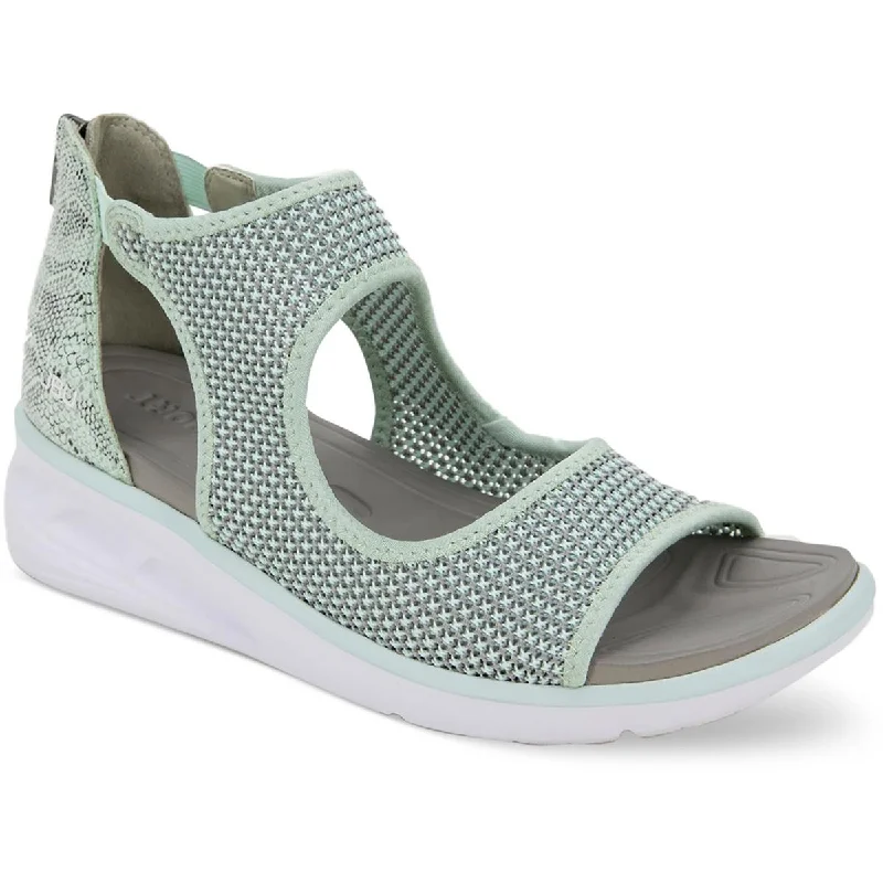 Modern Fashion Loafers JBU by Jambu Womens Margot Faux Suede Wedge Sandals