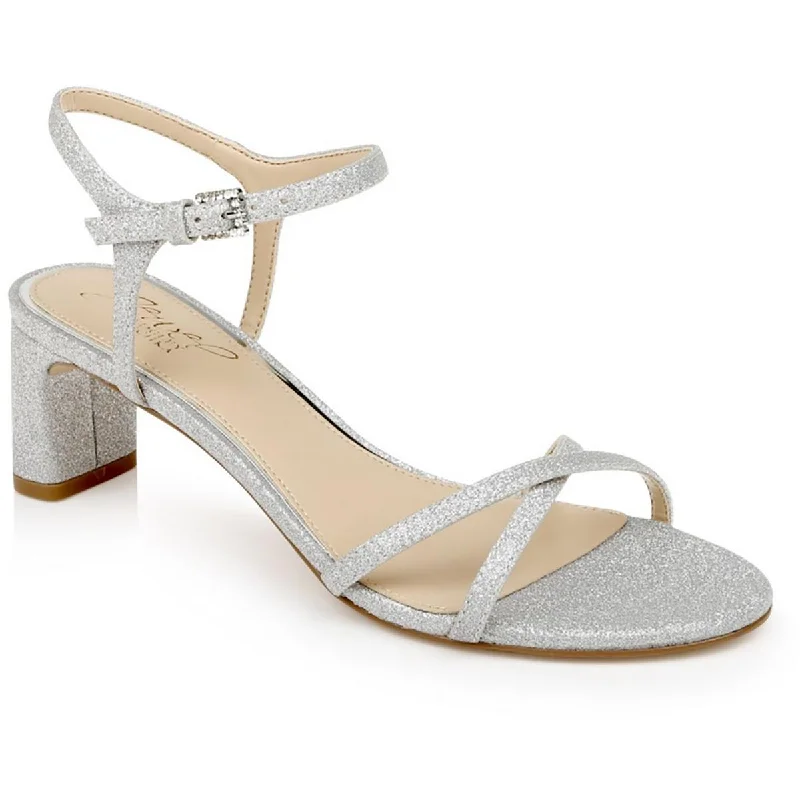 Must-Have Boots Sale Jewel Badgley Mischka Womens Omari  Glitter Dressy Heels