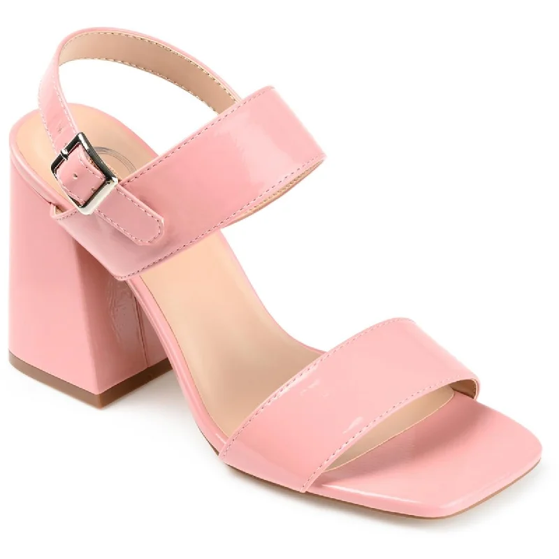 Fashionable Arch Support Shoes Promotion Journee Collection Womens Adras Ankle Square Open Toe Ankle Strap