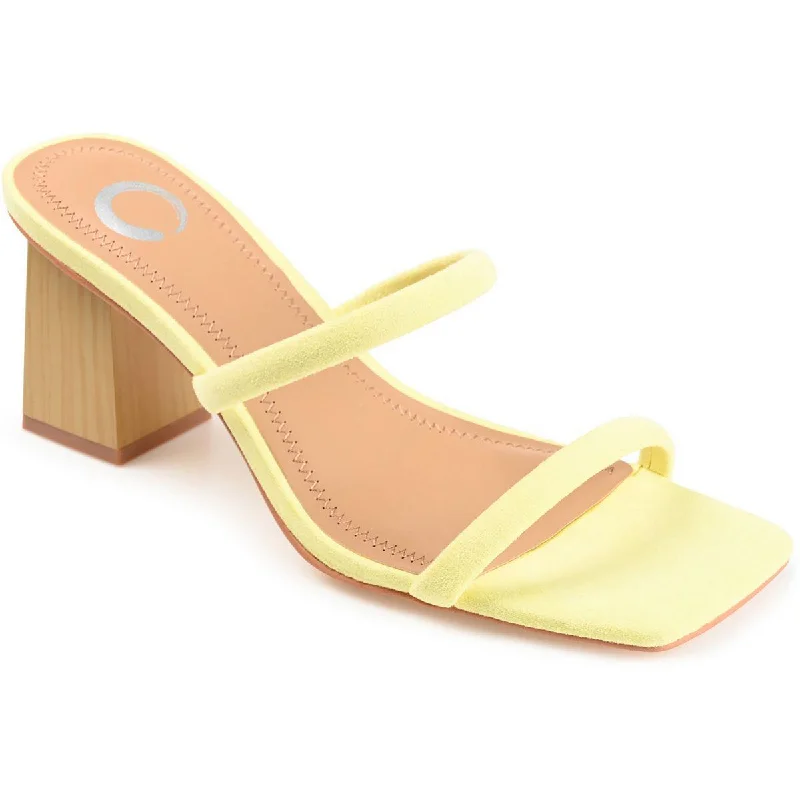 Sophisticated Boots Sale Journee Collection Womens Henrietta Square Toe Slip-On Slide Sandals