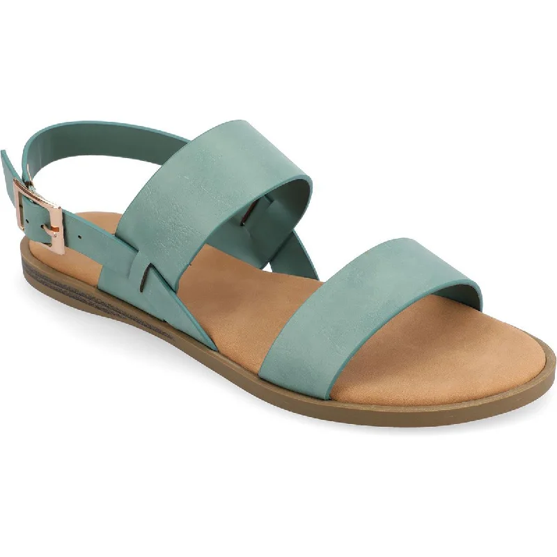 High-End Style Discounts Journee Collection Womens Open Back Slip On Strappy Sandals