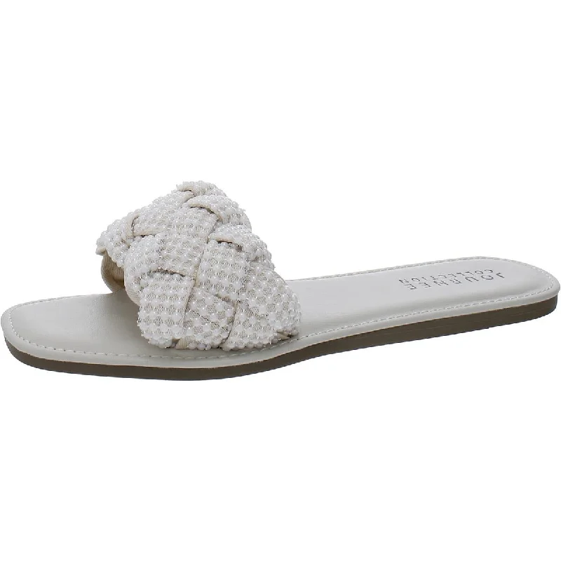 Luxury Boots Sale Journee Collection Womens Warm Dressy Slide Sandals