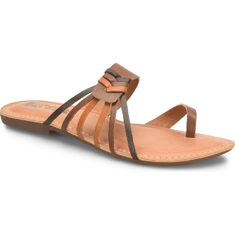 Sleek Style Discounts KORKS Womens Raine Thong Flat Flat Sandals