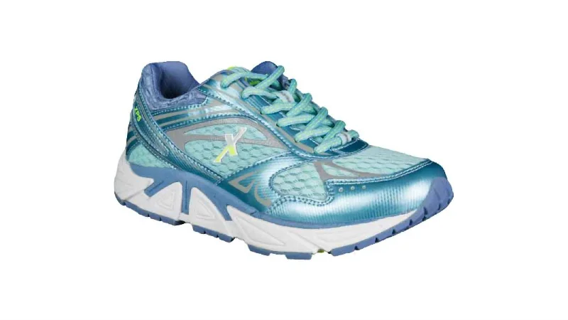 Timeless Elegance Sale Ladies Genesis Extra Wide Sneakers In Ocean/lilac