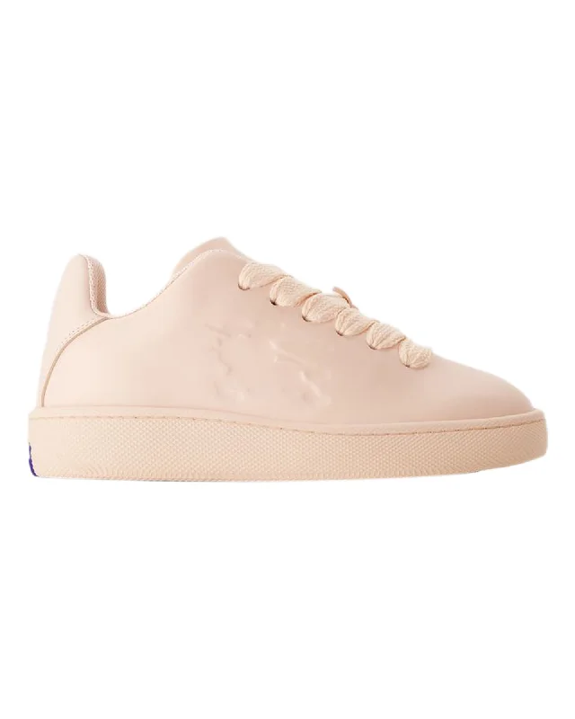 Everyday Shoes Promotion LF Box Sneakers - Burberry - Leather - Baby Neon
