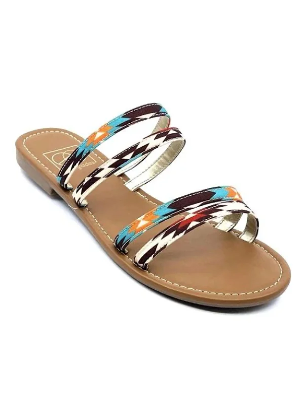 Contemporary Casual Deals Lili 2 Aztec Sandals In Orange