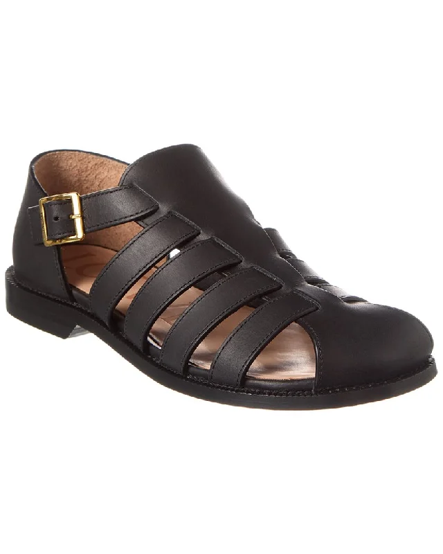 Elegant Fashion Offers Loewe Campo Leather Sandal