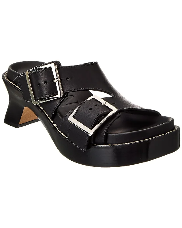 Low Price Special Loewe Ease Leather Sandal