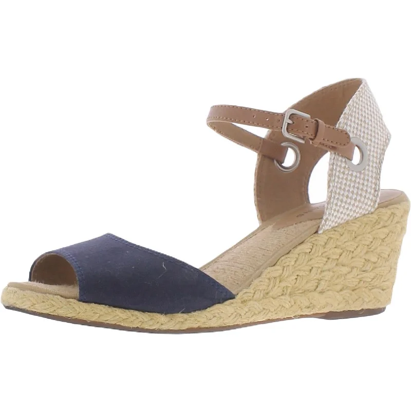 Special Offer Lucky Brand Womens Kyndra Canvas Espadrille Wedges