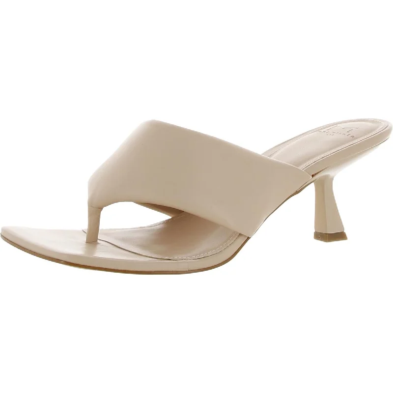 Big Savings Marc Fisher LTD Womens Cici Leather Thong Heels