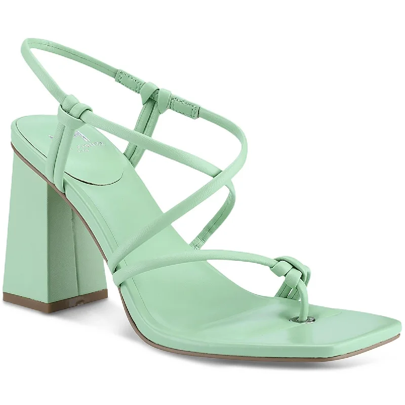 Seasonal Fashion Marc Fisher LTD Womens Giada Leather Slip-On Heels