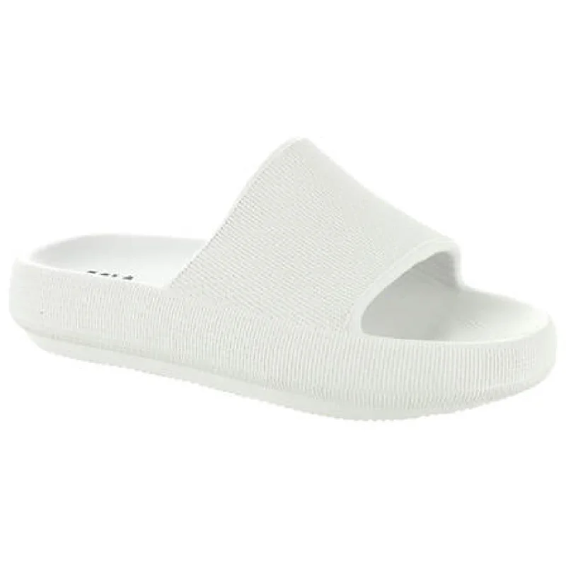 Contemporary Chic Promotions Mia Womens Lexa Open Toe Slip On Flatform Sandals