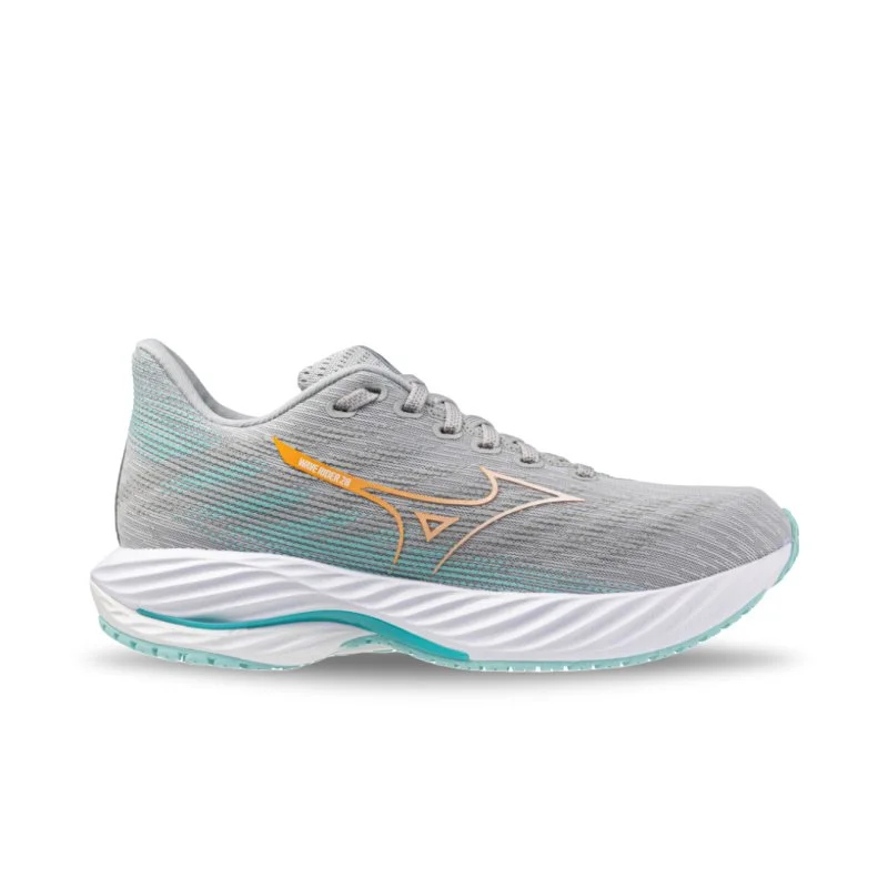 Casual Chic Footwear Offers Mizuno Women's Wave Rider 28 - Harbor Mist/White
