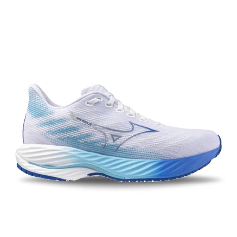 Versatile Shoes Promotion Mizuno Women's Wave Rider 28 - White/Mugen Blue