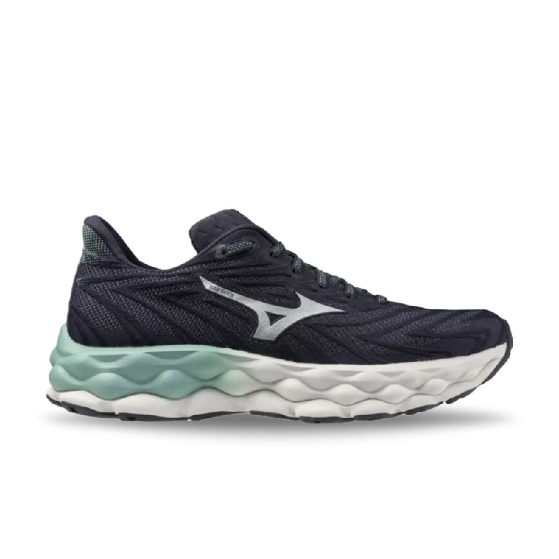 Flash Sales Today Mizuno Women's Wave Sky 8 - India Ink/Silver