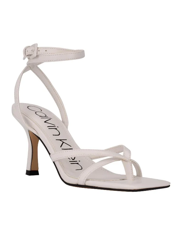 Massive Selection Sale Montel Womens Faux Leather Square Toe Heels