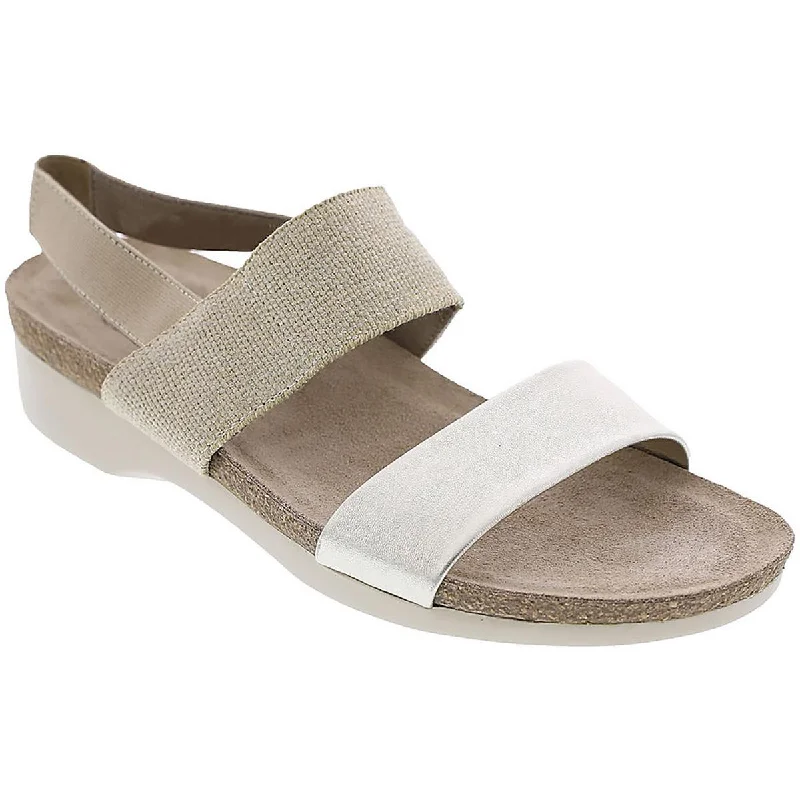 Contemporary Fashion Sale Munro Womens Pisces Leather Ankle Strap Wedge Sandals