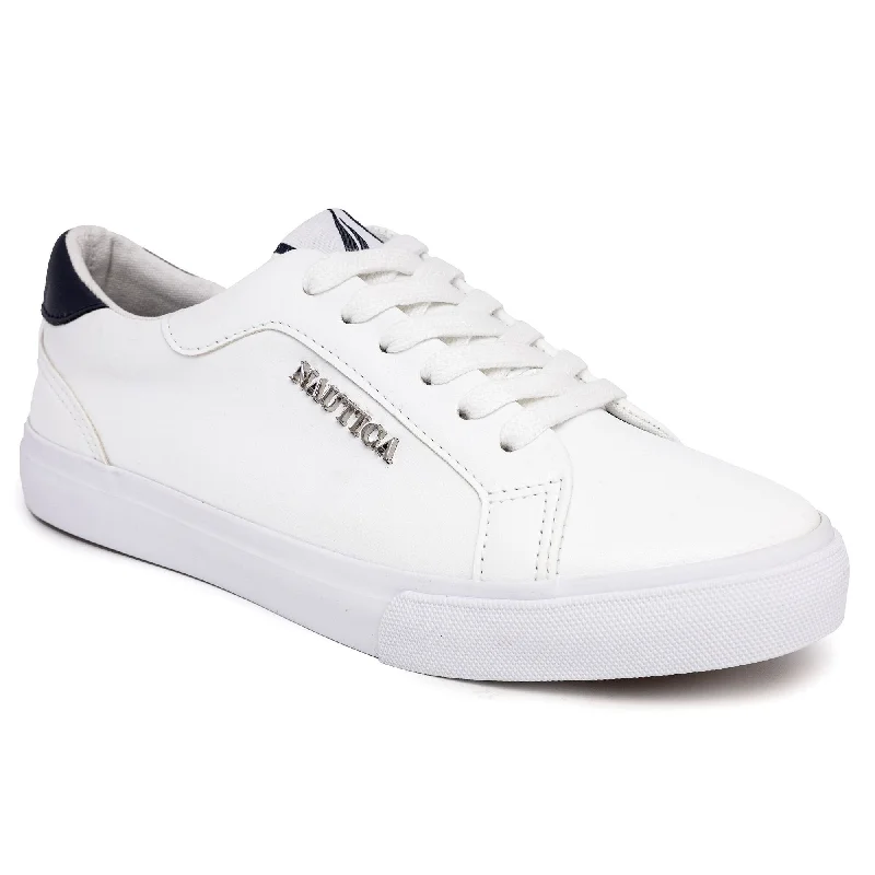Sustainable Footwear Sale Nautica Logo Lace-Up Sneaker
