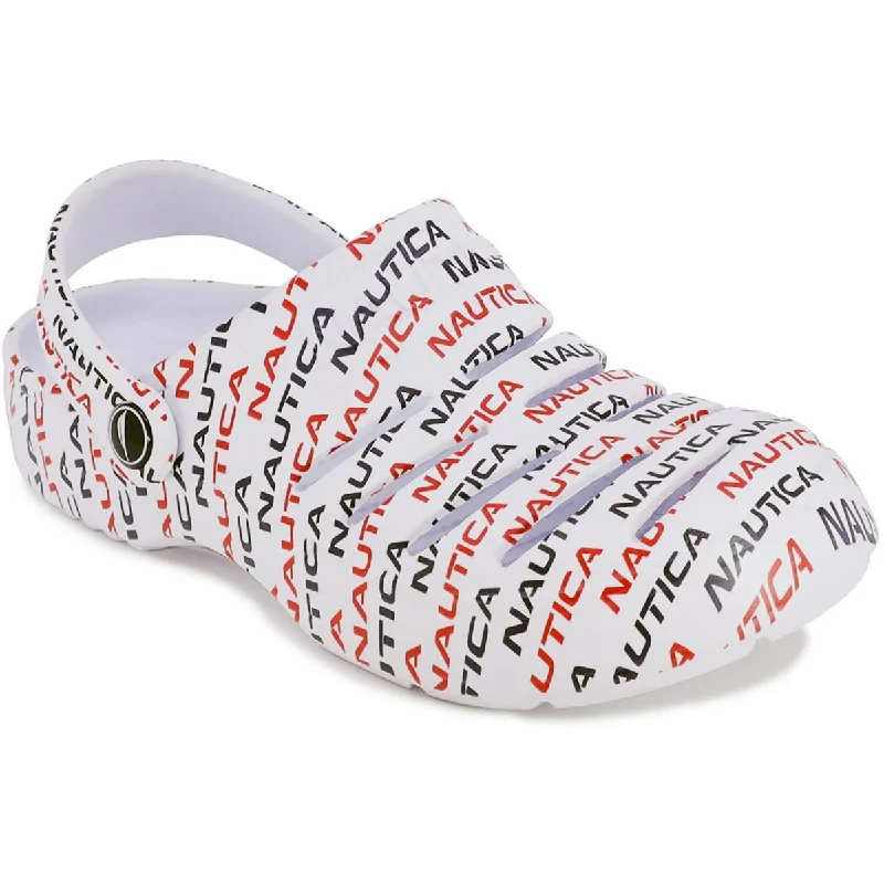 High-End Casual Shoes Nautica Womens River Edge Closed Toe Clogs Slingback Sandals