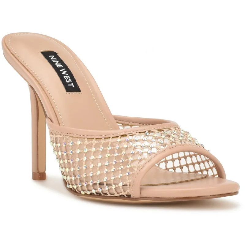 Ride The Style Wave Nine West Womens Irep Slip-On Embellished Heels