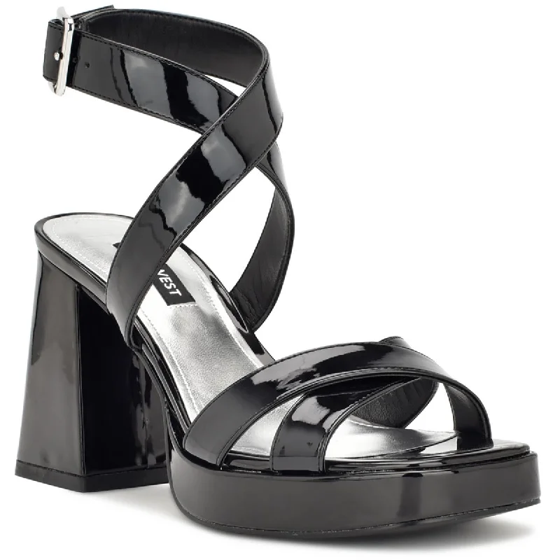 Functional Comfort Shoes Deals Nine West Womens TACKLE3 Square toe Casual Block Heel