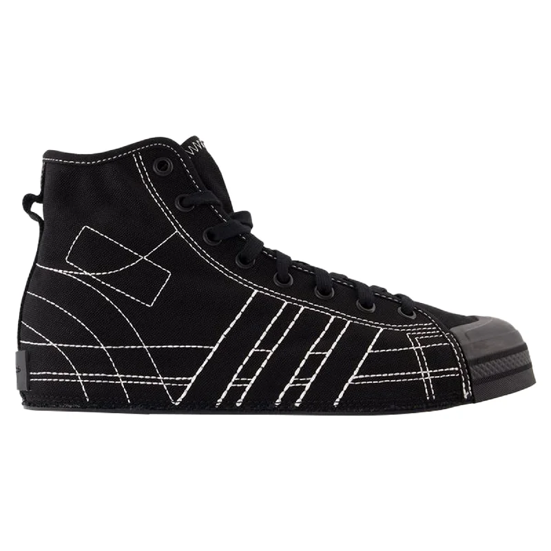 Flash Sale Or Flash Sales Nizza Hi Sneakers - Y-3 - Leather - Black
