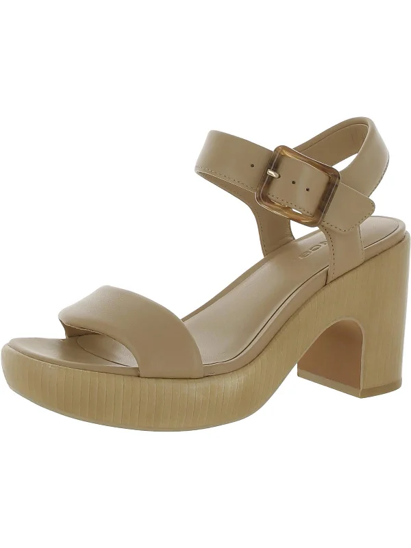 Must-Have Boots Sale Noelle Womens Buckle Man Made Block Heel