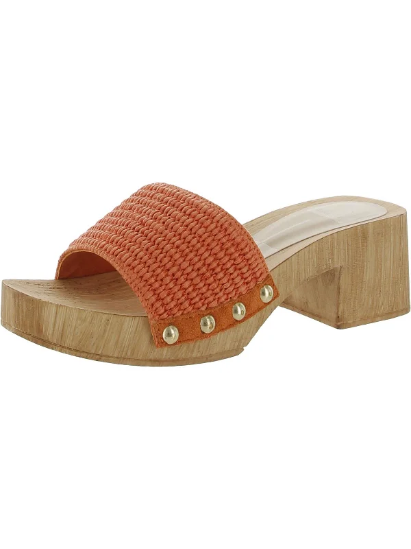 Feminine Luxe Style Sale OAKLEY Womens Leather Slip On Mule Sandals