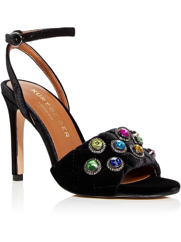 Luxury Shoes Clearance Octavia  Womens Ankle Strap Dressy Heels