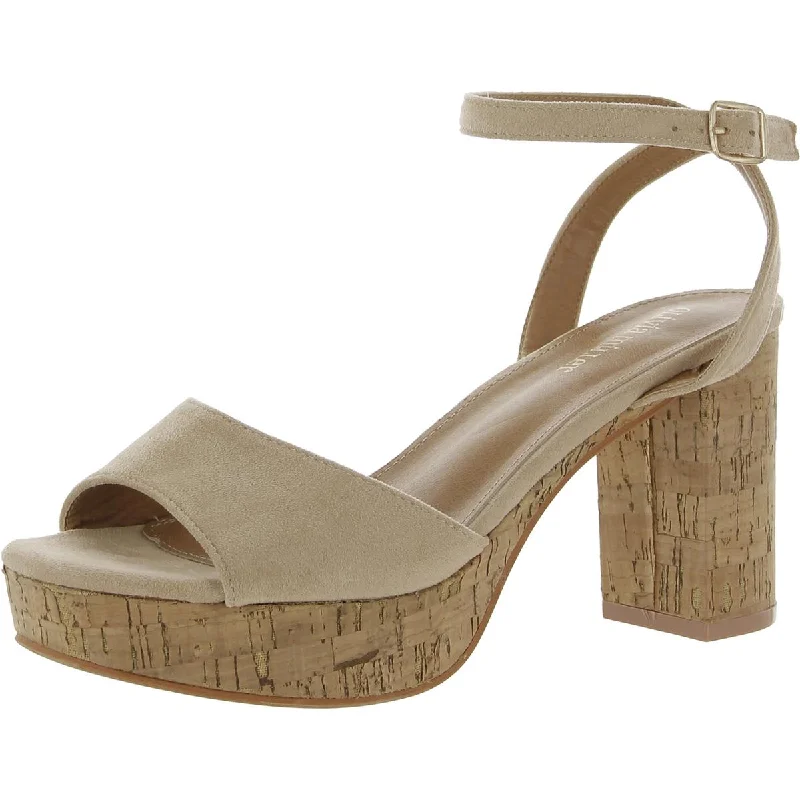 Laid-Back Fashion Offers Olivia Miller Womens Block Heel Ankle Strap Heels
