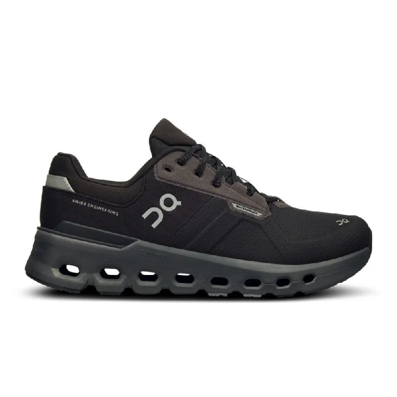 Streetwear-Inspired Footwear On Women's Cloudrunner 2 Waterproof - Magnet/Black