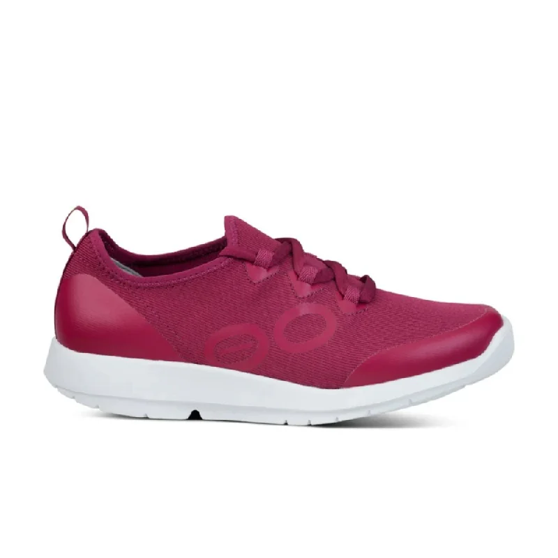 Women's Foot-Friendly Shoes OOFOS Women's OOmg Sport LS Low - Rosebud