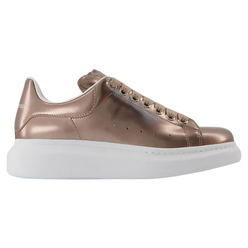 Summer Deals Oversized Sneakers - Alexander McQueen - Leather - Beige