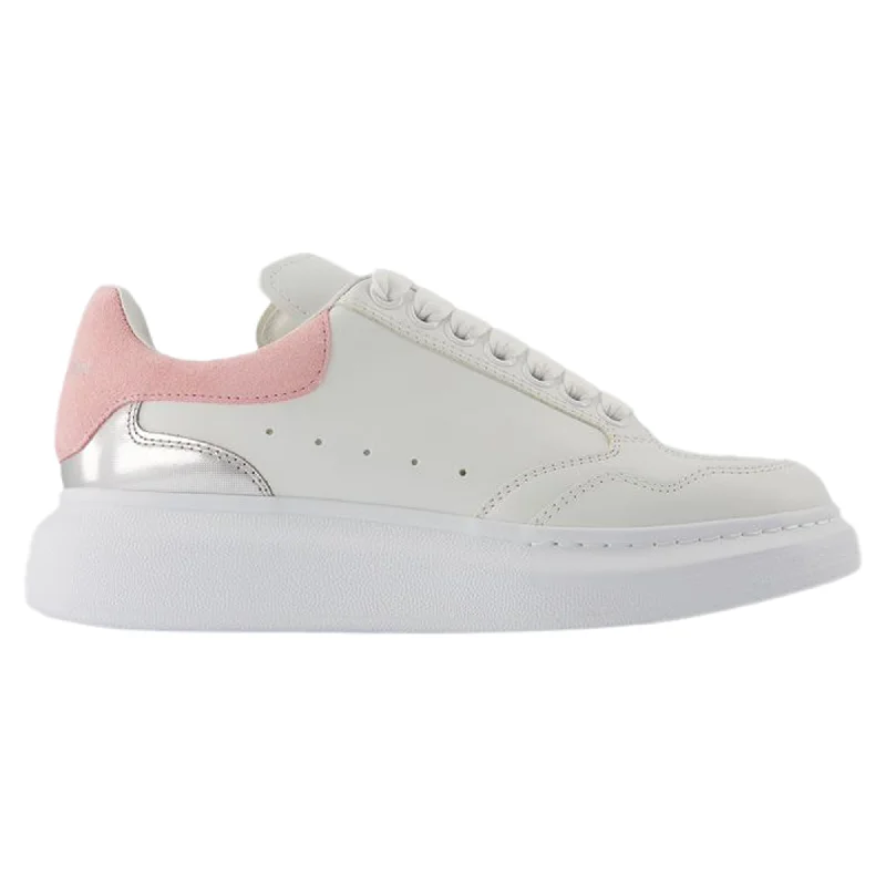 Unbeatable Prices Oversized Sneakers - Alexander McQueen - Leather - White/Pink