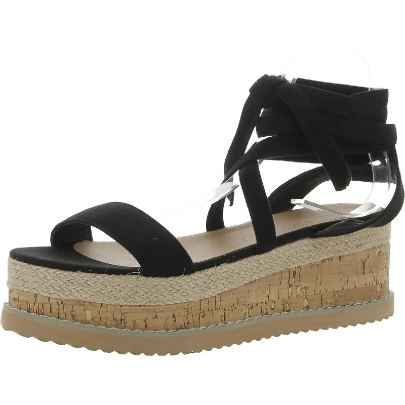 Lightweight Fashion Shoes Pretty Little Thing Womens Open Toe Espedrille Wedge Sandals