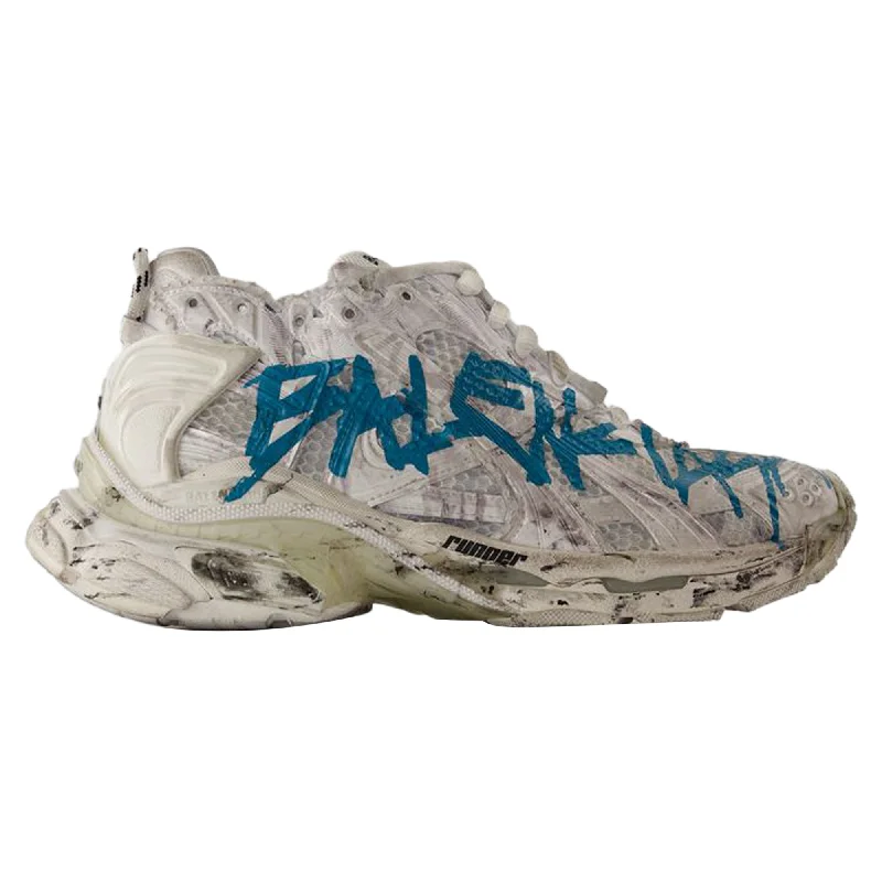 Inspired By You, Designed For You Runner Sneakers - Balenciaga - Synthetic - White