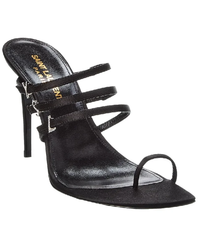 Fashion Forward Saint Laurent Jerry 95 Satin Sandal