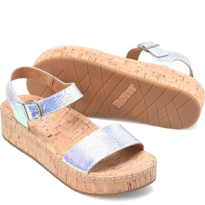 Travel-Friendly Footwear Promotion Sari Sandal In Silver