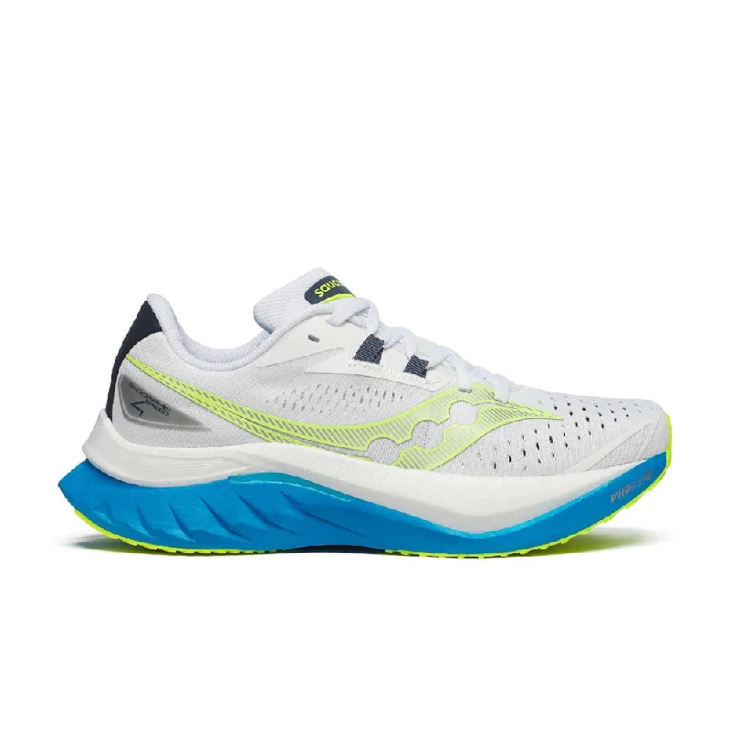 Women's Statement Shoes Saucony Women's Endorphin Speed 4 - White/Viziblue