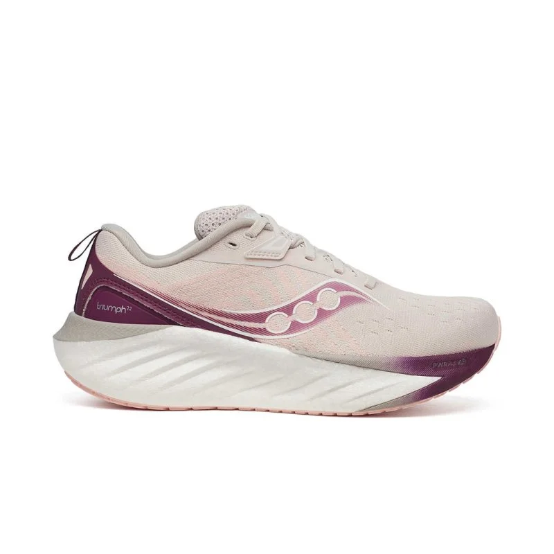Unbeatable Deals Saucony Women's Triumph 22 - Moon/Eggplant