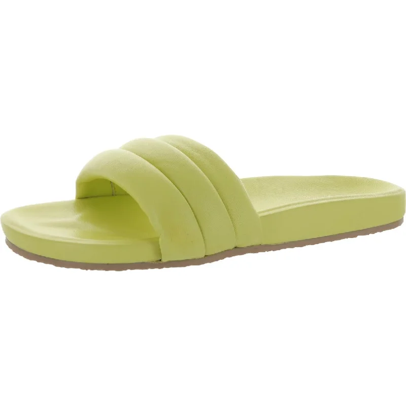 Comfortable Women's Shoes Seychelles Womens Low Key Leather Open Toe Flat Sandals