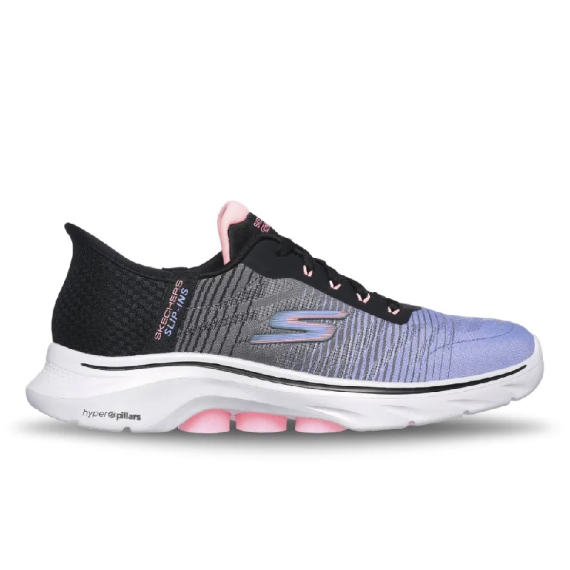 Women's Non-Slip Shoes Skechers Women's Slip-ins GO WALK 7 Adel - Black/Multi