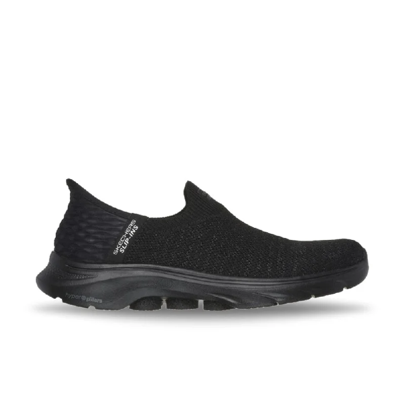 Best Women's Shoe Deals Skechers Women's Slip-ins GO WALK 7 Springtime - Black