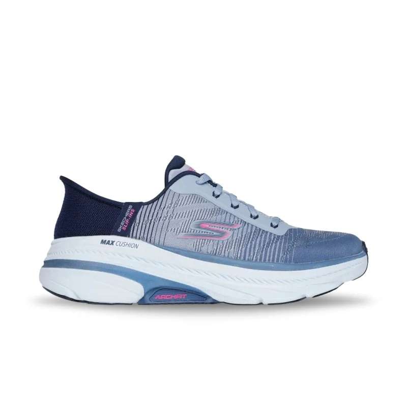 Contemporary Chic Promotions Skechers Women's Slip-ins Max Cushioning Arch Fit 2.0 Adelphi - Navy/Pink