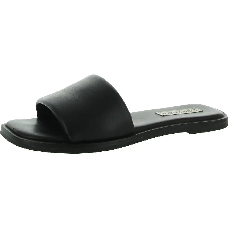 Style Redefined Steve Madden Womens Clyde Slip On Pool Slide Sandals