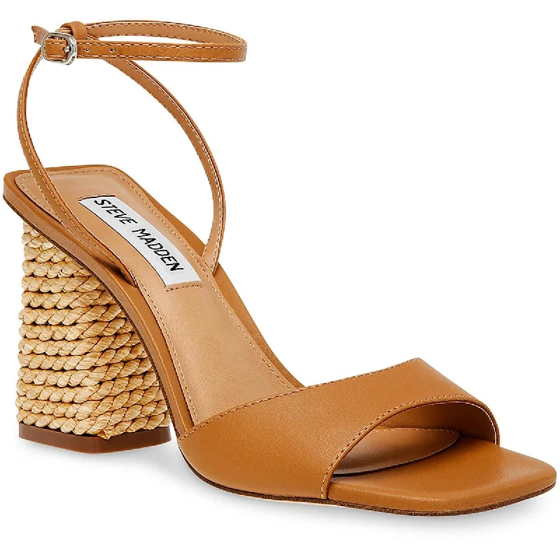 Women's Non-Slip Flats Steve Madden Womens Rozlyn Leather Ankle Strap Slingback Sandals Women's Non-Slip Flats Steve Madden Womens Rozlyn Leather Ankle Strap Slingback Sandals
