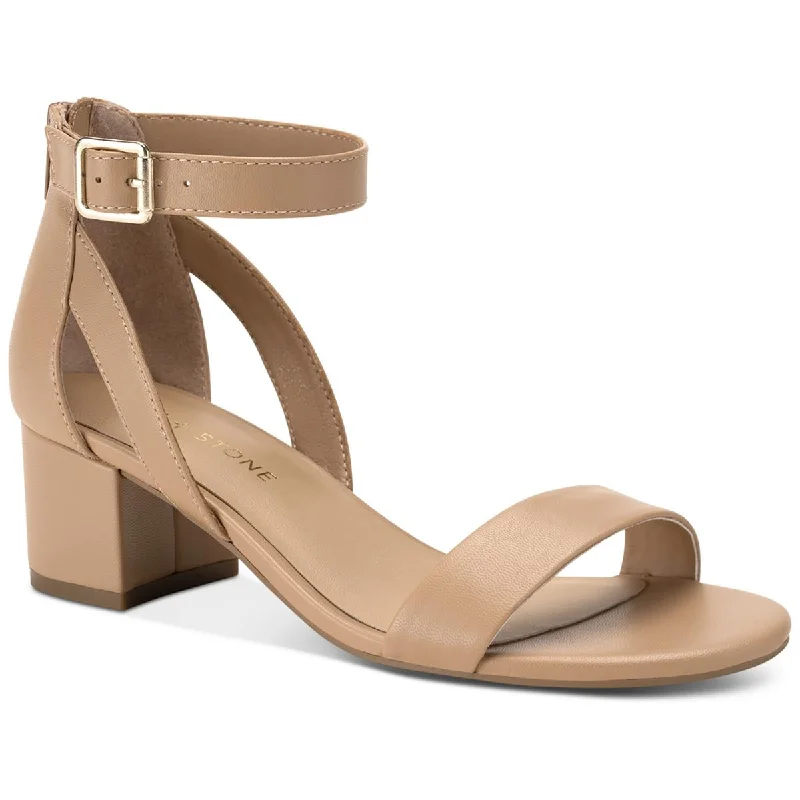 Luxury Streetwear Shoes Sun + Stone Womens Jackee Faux Leather Heels