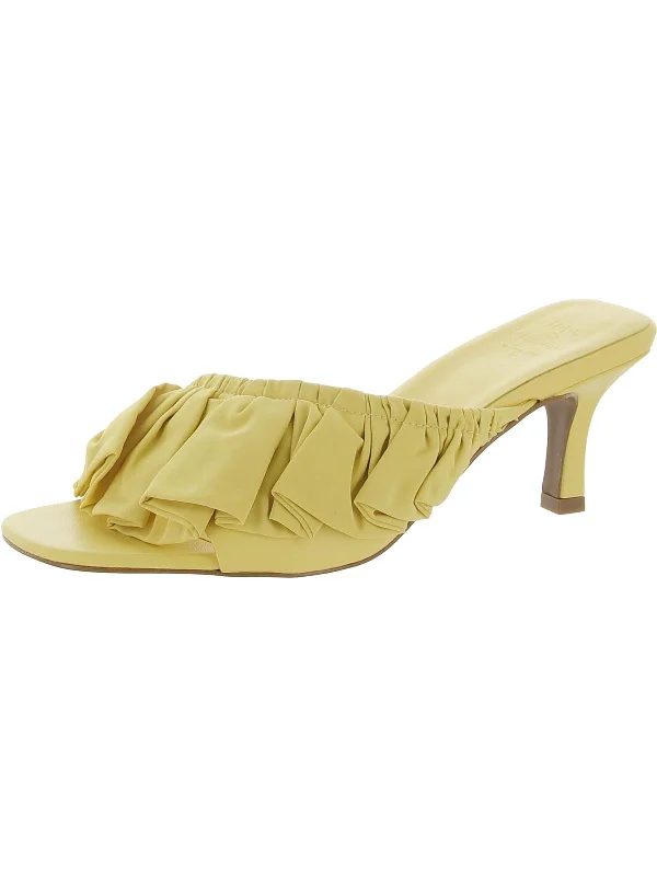 Formal Shoes Clearance Sunflower Womens Leather Slip On Heels