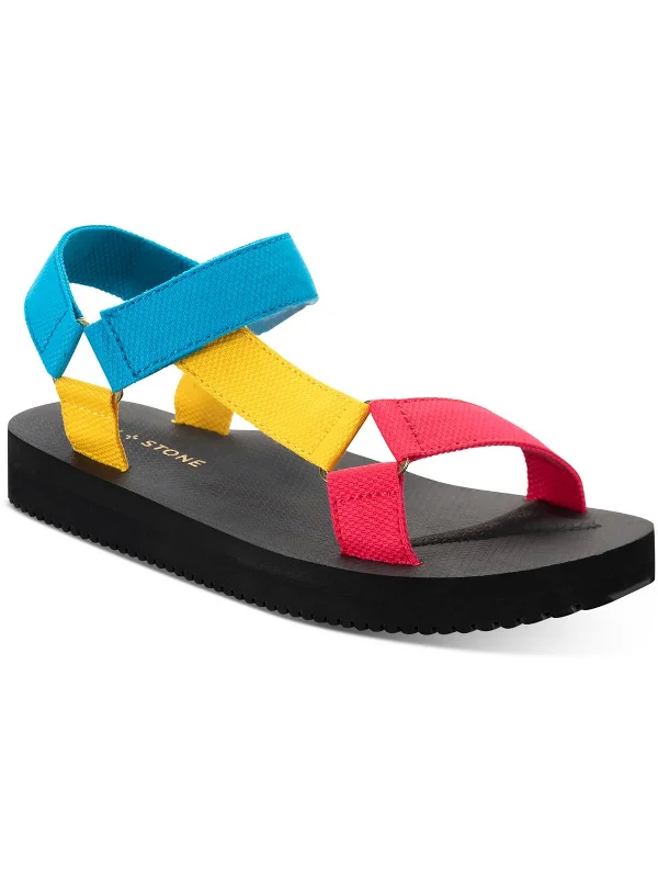 Fresh Fashion Discounts Tabbyy Womens Mesh Adjustable Straps Flatform Sandals