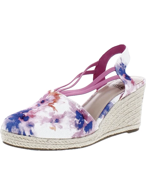 Trendy Women's Shoes Taedra Womens Canvas Slip On Espadrille Heels